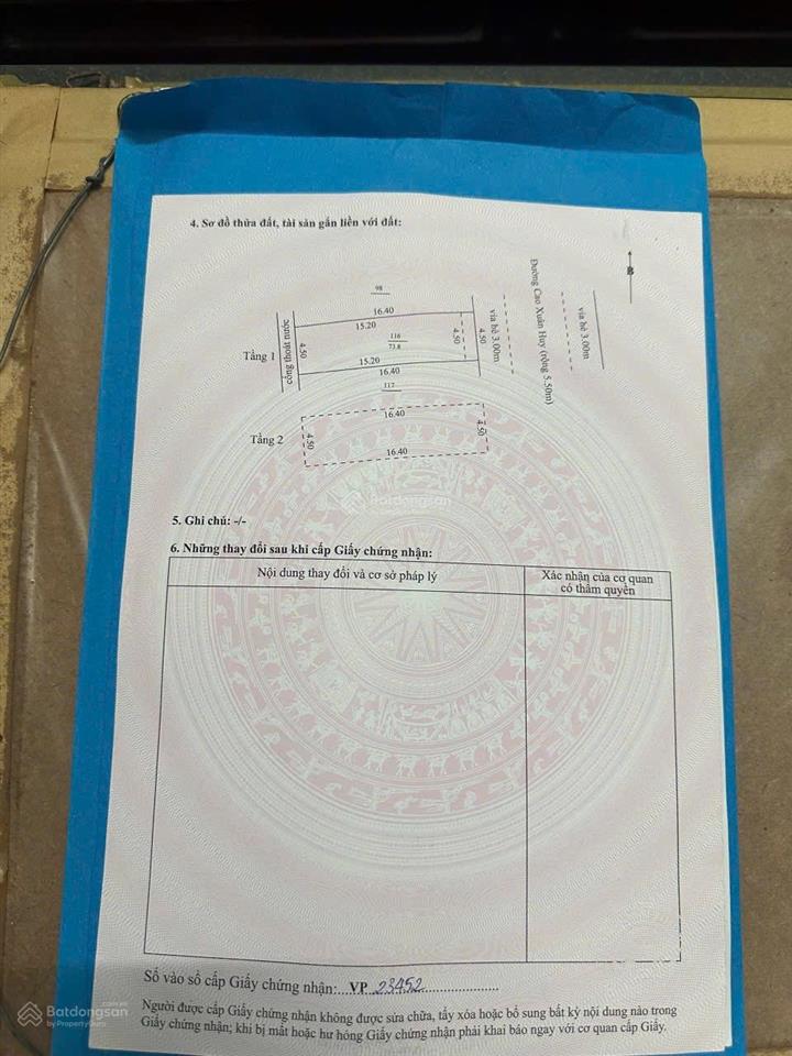 Bán nhà 2 tầng cao xuân huy  gọi huy phan