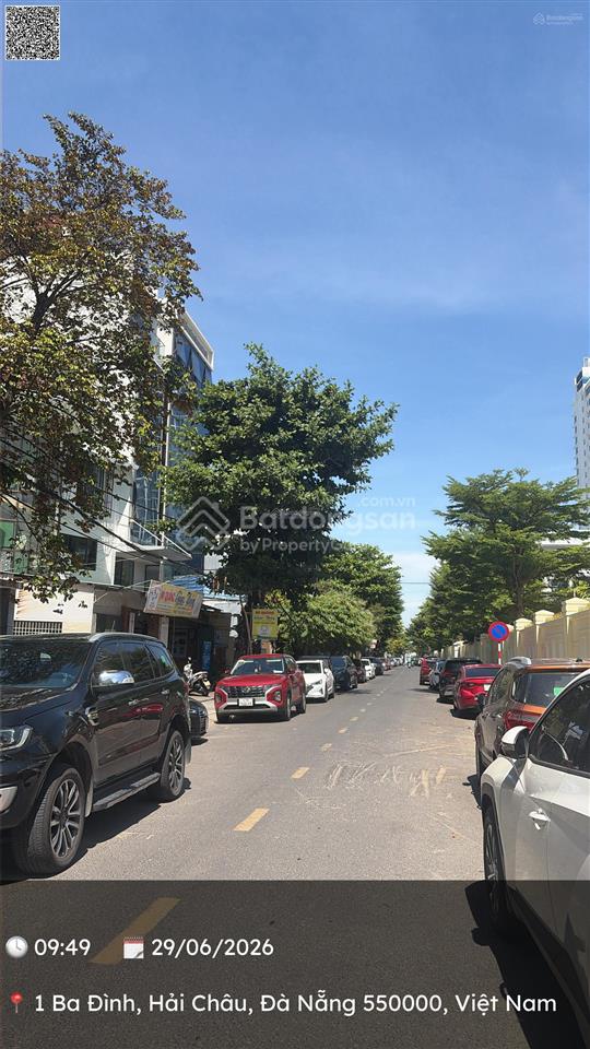 Chào bán lô đất trung tâm rộng 369,5 m2 đường ba đình  hải châu  đà nẵng gọi huy phan