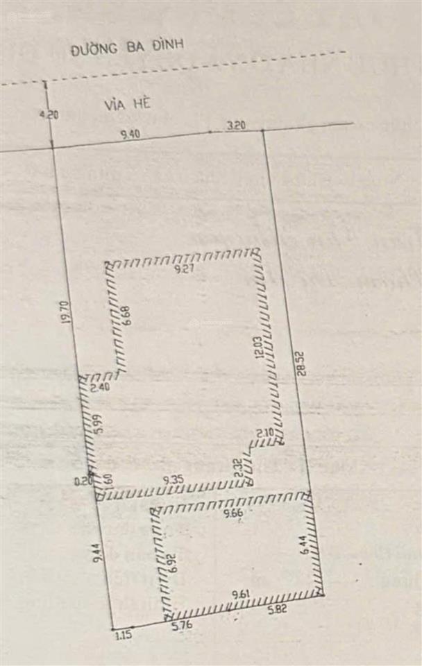 Chào bán lô đất trung tâm rộng 369,5 m2 đường ba đình  hải châu  đà nẵng gọi huy phan