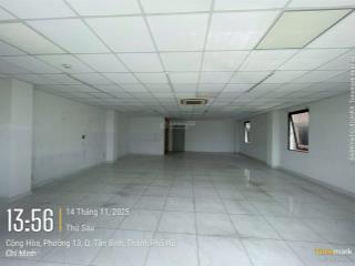 Cho thuê nhà cộng hoà 204m² 8 tầng  263 triệu/tháng