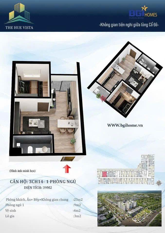 Ra mắt 200 căn NOXH mặt tiền đường Võ Chí Công 