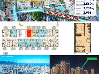 Căn 1pn giá tốt trung tâm đà nẵng, tầng trung dòng tiền 2530tr/tháng