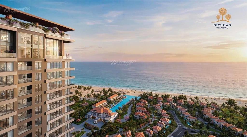 Căn hộ 2pn newtown diamond view biển & sân golf, giá chỉ từ 4,82 tỷ!