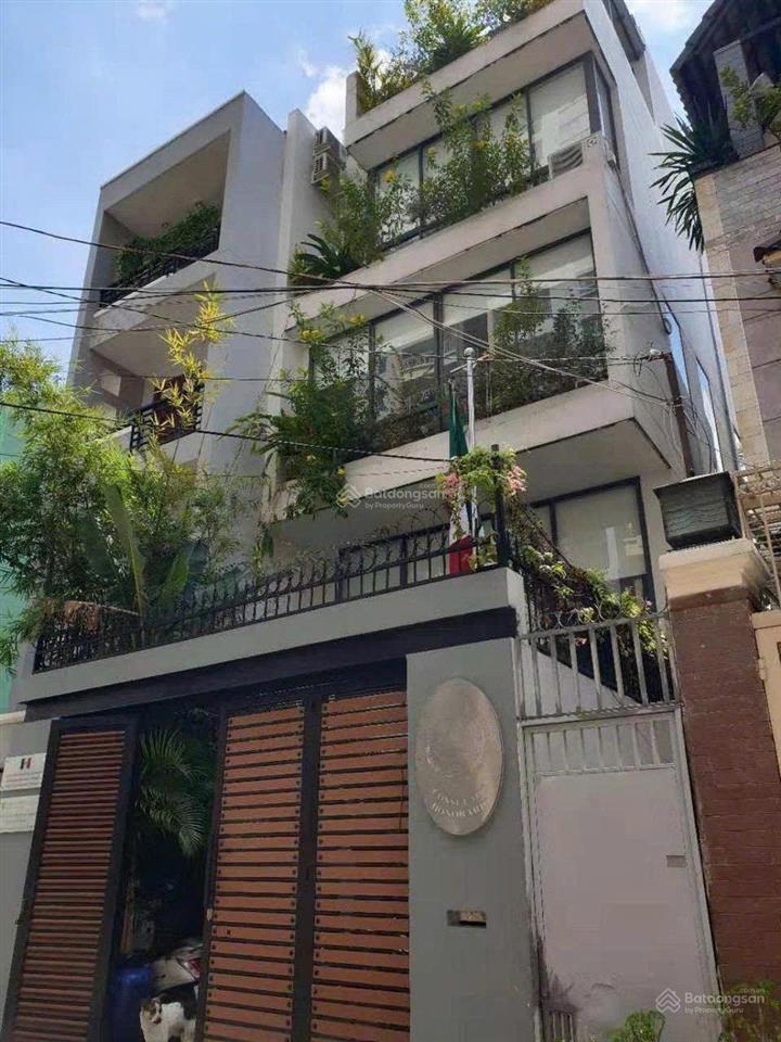 Cho thuê nhà khu biệt thự hxh phổ quang phường 2 tân bình trệt 3 lầu st 6pn 7wc giá 60tr/th