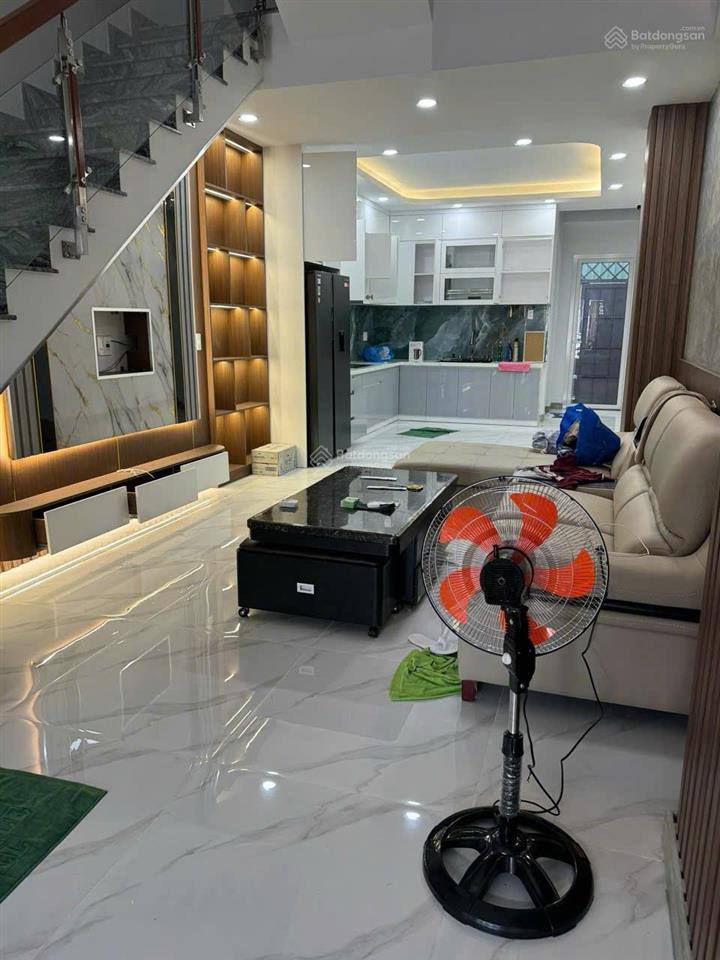 Cho thuê nhà nguyên căn mặt tiền nguyễn văn đậu, bình thạnh nhà mới 4 tầng 5pn 5 wc giá 45tr/th
