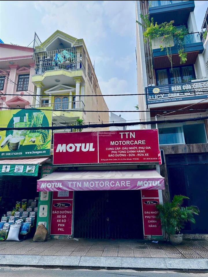 Bán nhà mt nguyễn đình chiểu. p4. quận phú nhuận. 4,05 x 17m. cấp 4. giá chỉ 12,4 tỷ tl