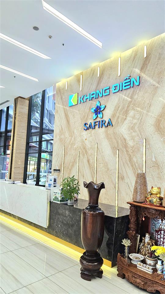 Căn hộ view sông đẹp hiếm safira khang điền tầng cao thoáng mát