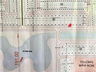 Cần bán đất nền kdc daresco trên tỉnh lộ 823. lô bt d1  32. view hồ sinh thái, sổ hồng sẵn.