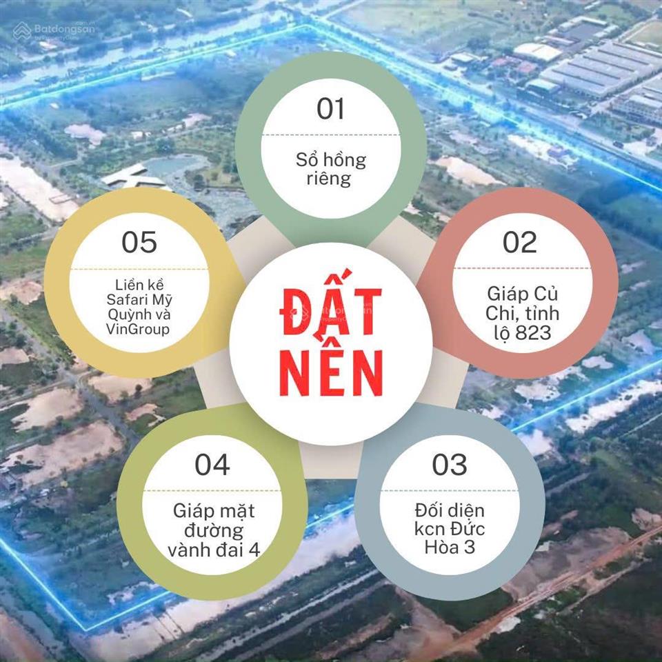 Cần bán lô b8  39 kdc daresco đức hoà, đầu tư dài hạn giá rẻ hiện tại. chốt sớm lời sớm.chính chủ