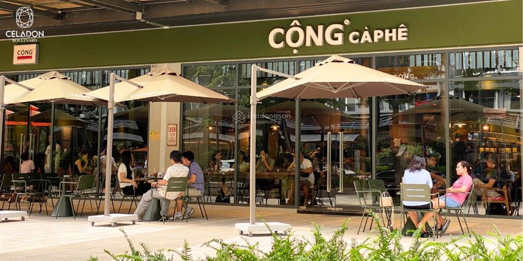 180 triệu/tháng, shophouse 700m² celadon city, mặt tiền thương mại đẹp nhất khu tây, 1 trệt 1 lửng