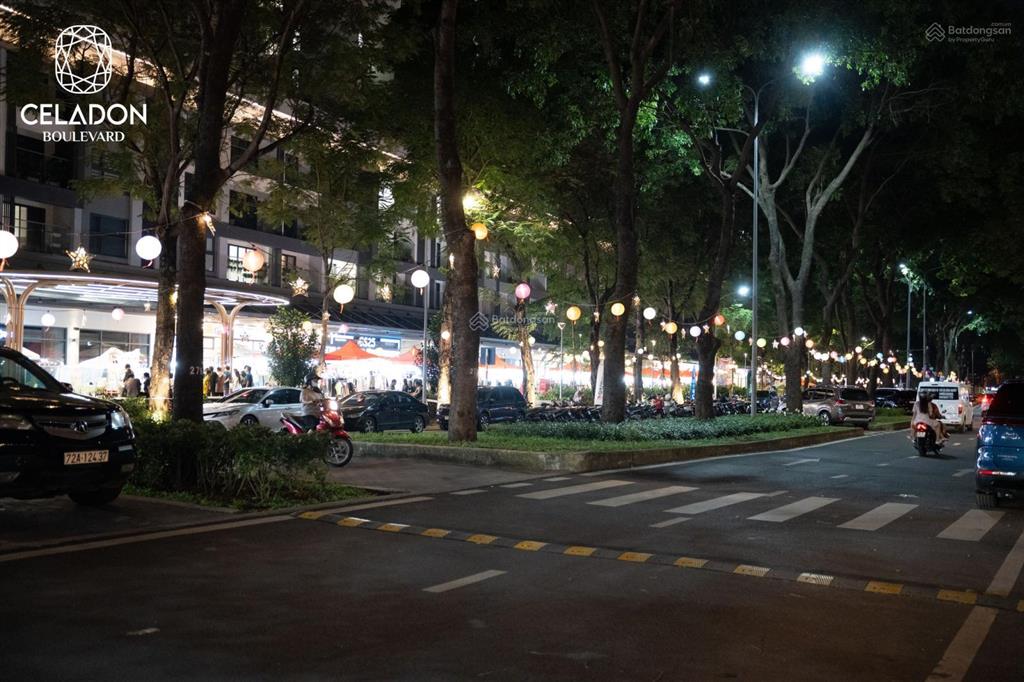 180 triệu/tháng, shophouse 700m² celadon city, mặt tiền thương mại đẹp nhất khu tây, 1 trệt 1 lửng