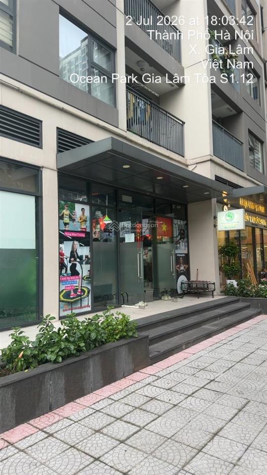 Bán shop chân đế vhop1 7,3 tỷ, 67,5m2, có sẵn dòng tiền 20tr 1 tháng