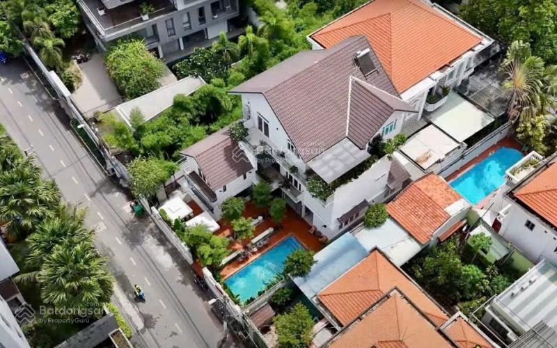 2 mt ngay nguyễn văn hưởng, thảo điền, quận 2, dt 1014,6m2