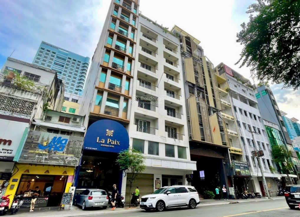Tòa nhà văn phòng mới, góc 2 mt ngay nguyễn đình chiểu, dt 175m2, ngang 11,5m nổi bật