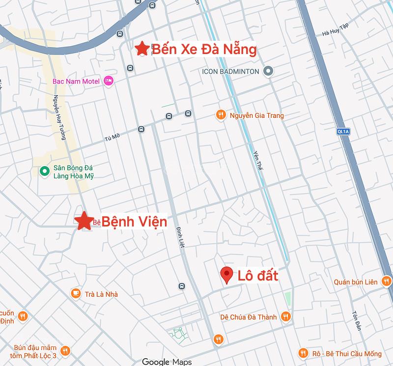 Chính chủ bán đất tại 60 phan khoang, cẩm lệ, đà nẵng, 5,75 tỷ, 120m2 đẹp