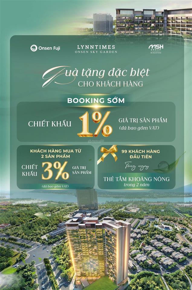 Bán căn hộ thương mại khoáng nóng ven hà nội giá chỉ 28tr/m2 full nội thất.tặng vé vip 0855 338 ***