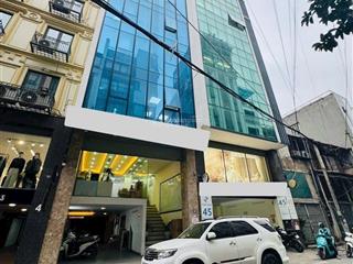 Ô chợ dừa  xã đàn nhà mặt phố 8 tầng thang máy, lô góc 2 mặt có hầm vỉa hè 4m, giá thiện trí bán