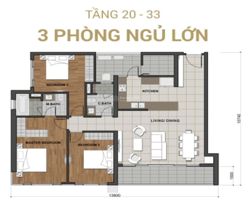 Estella heights căn góc 3pn lớn tháp 4  tầng cao, view hồ bơi đẹp