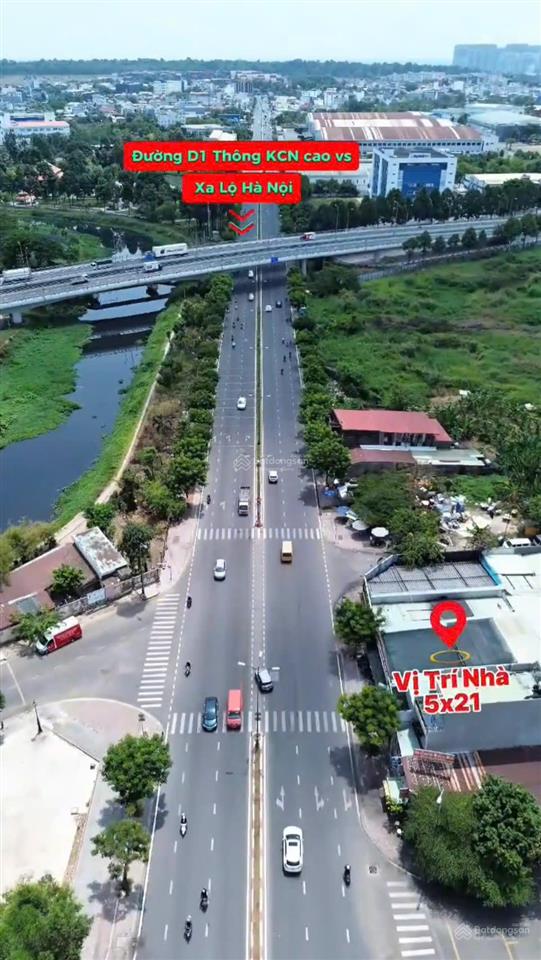 Bán nhà mặt tiền kinh doanh đắc địa 5m x 21m đường lê văn việt, phường tăng nhơn phú, tp. thủ đức