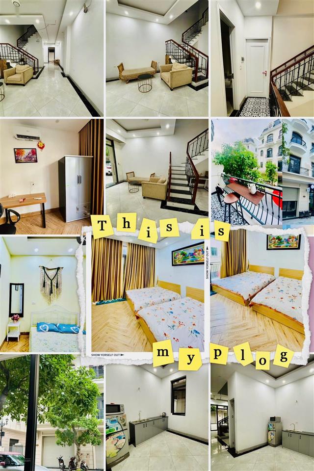 Cho thuê nhà ở sao biển hoàn thiện 2 tầng full đồ 8tr/1 tháng