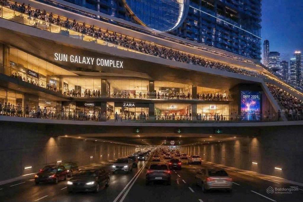 Suất ngoại giao, sun galaxy complex ưu đãi giai đoạn đầu, view trực diện sông hàn và pháo hoa diff