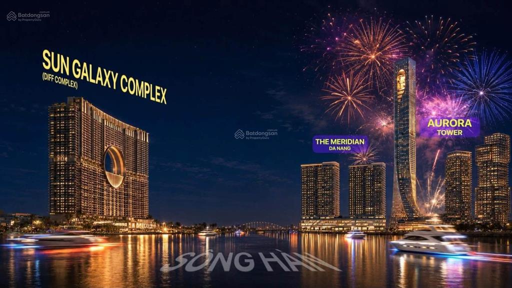 Booking đặt chỗ, căn hộ sun galaxy complex sông hàn, view trực diện khán đài diff&dowtown 69 tầng
