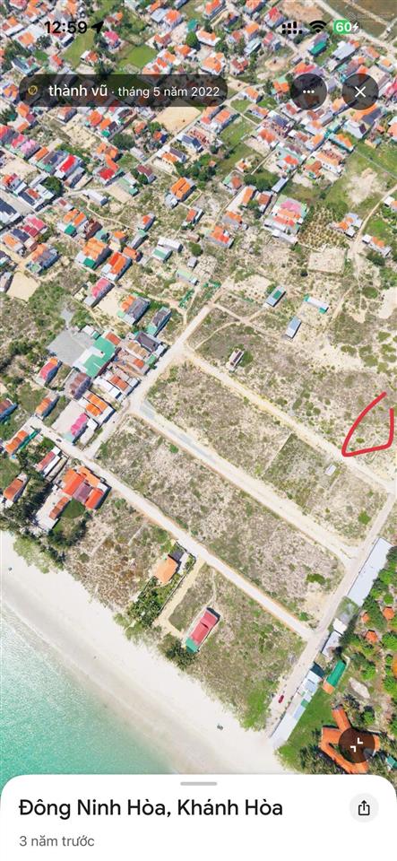 Bán đất nền tại bá hà 2, ninh thủy, 4,65 tỷ, 152 m2, cách biển 150m đi vài bước chân