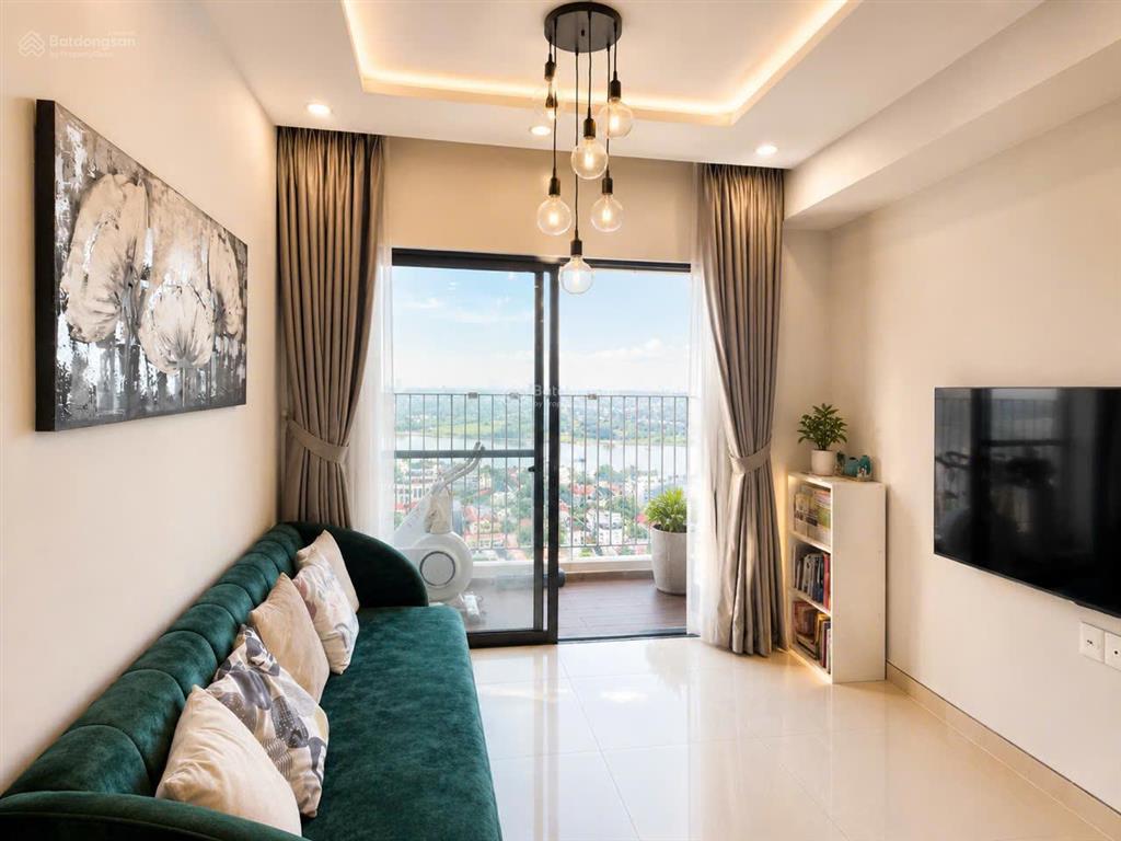 Bán căn hộ chung cư 2pn, 2wc tại masteri thảo điền, 9 tỷ, 77.5m2 view sông full nội thất