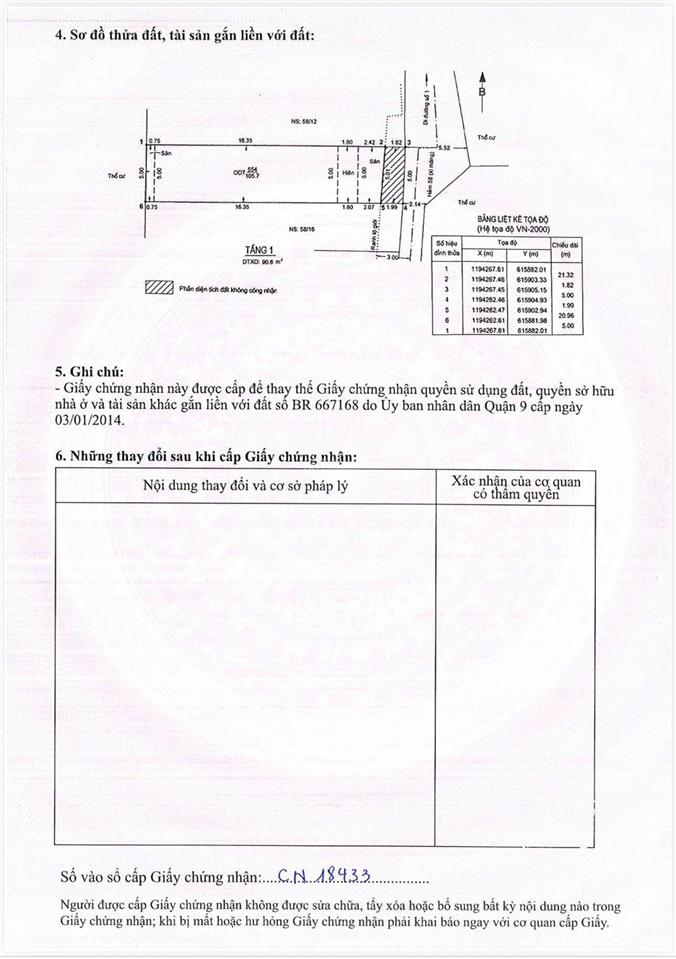 Bán nhà cấp 4. 105m2 hẻm 58 đường số 1 long trường, cầu ông nhiêu, giá 5,2 tỷ, đang cho thuê
