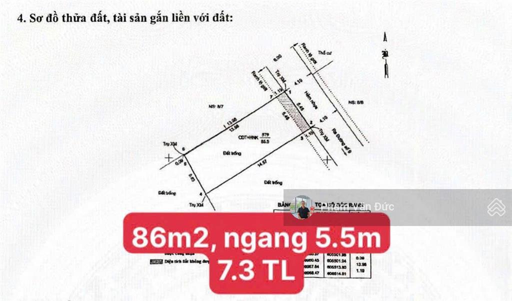 Bán lô đất sát mt đường số 9 . kdt can phuc . giá tốt 4.6 tỉ có tl
