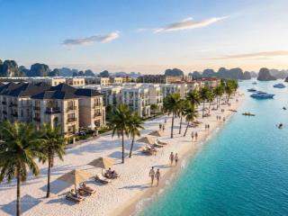 Bán bt đơn lập, view biển, vip nhất vinhomes, hạ long xanh, quảng ninh, 456m2, 4t, mt 18m, 162tỷ