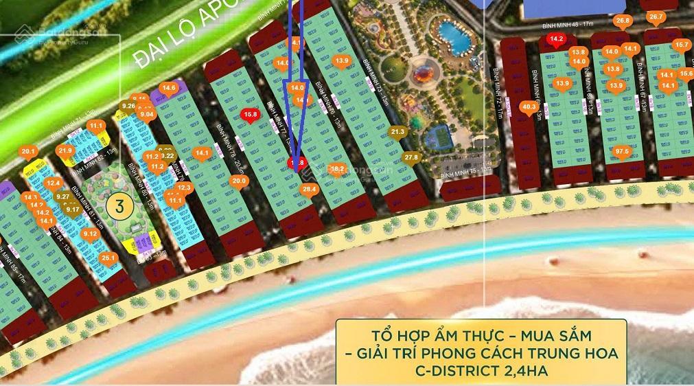 Bán bt song lập, vinhomes hạ long xanh, quảng ninh, 162m², 4 tầng, mt 9m, giá đầu tư, 88,27tr/m2
