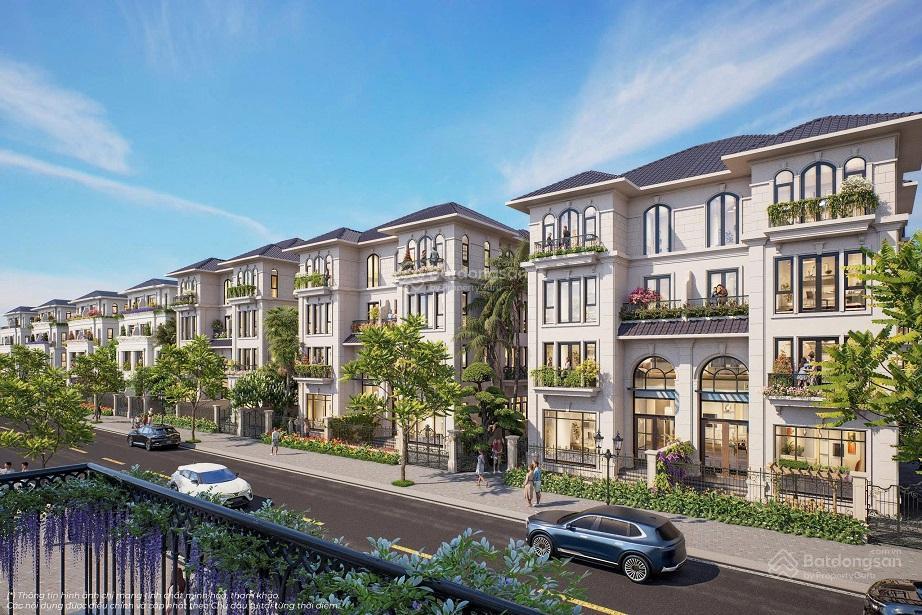 Bán bt song lập biển, vịnh bình minh, vinhomes hạ long xanh, lô góc 266m2, 4 tầng, mt30m, 27.3tỷ