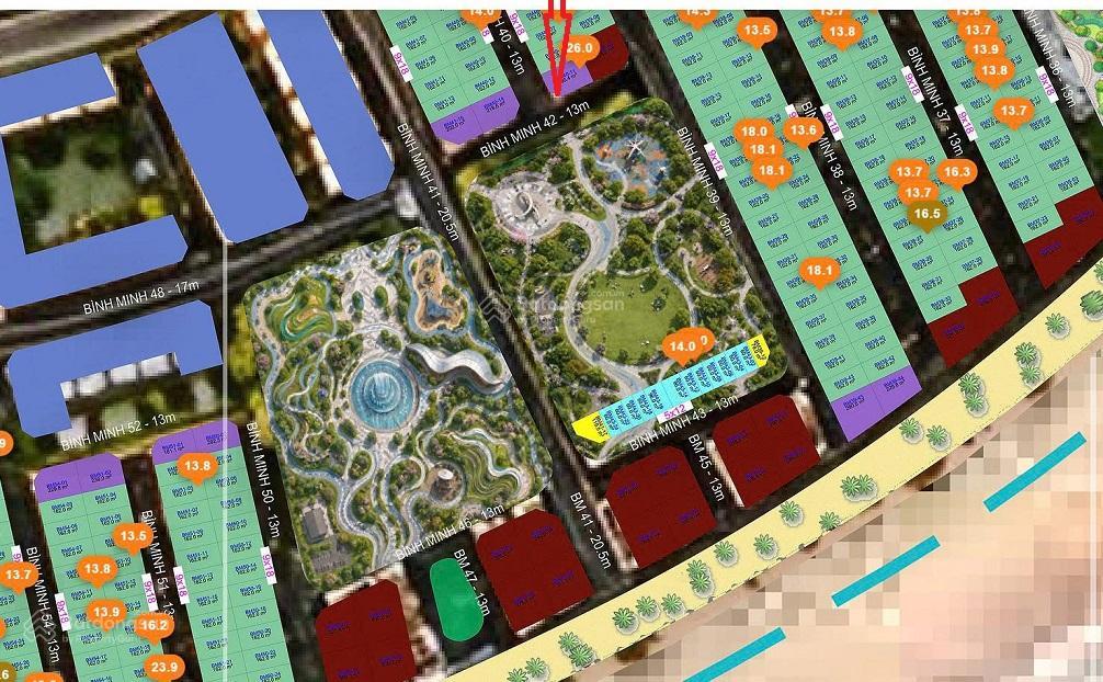 Bán bt song lập, lô góc, view công viên, vinhomes hạ long xanh, 200m², 4 tầng, mt18m, giá đầu tư