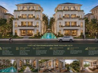 Bán bt đơn lập, lô góc vinhomes hạ long xanh, 526m2, 3.5tầng, mt50m, giá bán chỉ 95tr/m2.