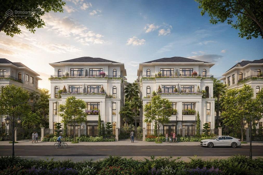 Bán bt song lập, vin hạ long xanh. 193m2, 4tầng, mt9m, 77tr/m2, dòng tiền ổn định ~300tr/tháng.