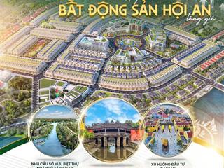 Sụp hầm lô dự án hội an green village,giá 17 triệu / m2,dt 121 m2,ngang 6m đường điện biên phủ