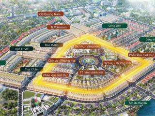 Bán gấp đất nền dự án tại hội an green villagegiá 17 triệu / m2dt150 m2ngang 6mview công viên