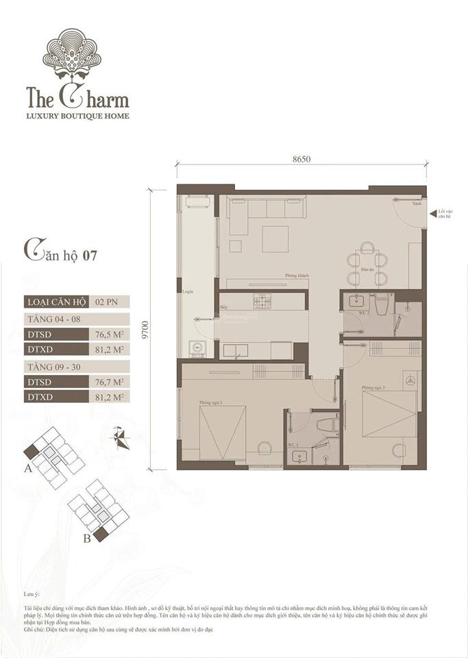 Em hoa chuyên mua bán chuyển nhượng cc the charm an hưng  em sẵn quỹ căn chủ gửi bán rẻ nhất tt