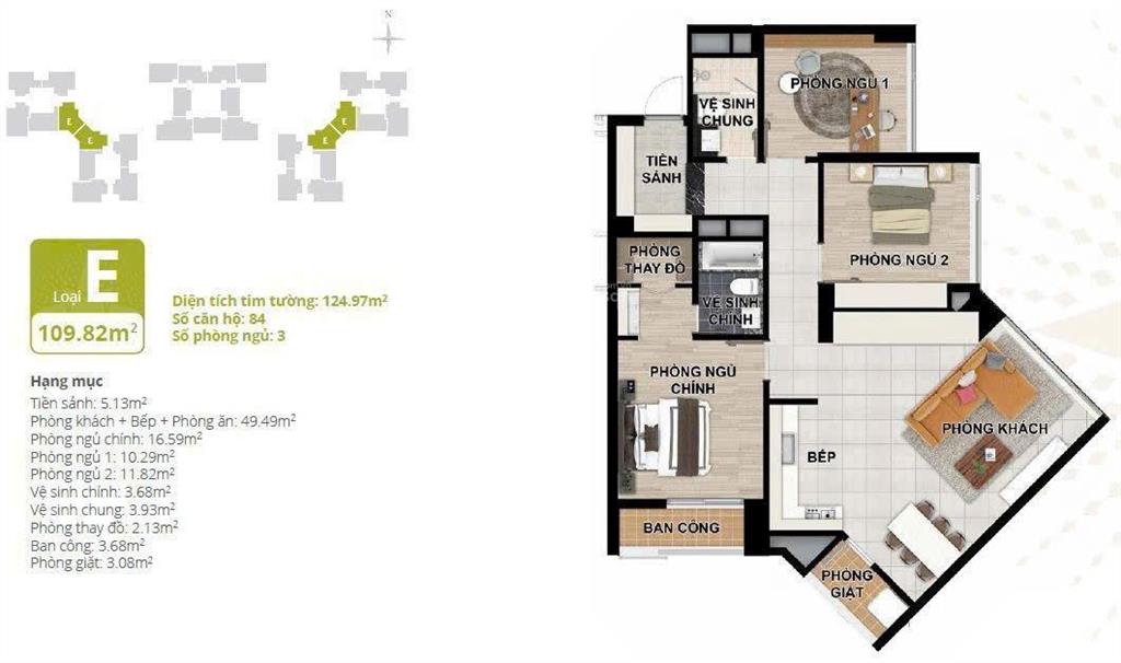 Căn 3pn 109m2 sử dụng, giá rẻ nhất dự án starlake tây hồ tây, tư vấn đúng