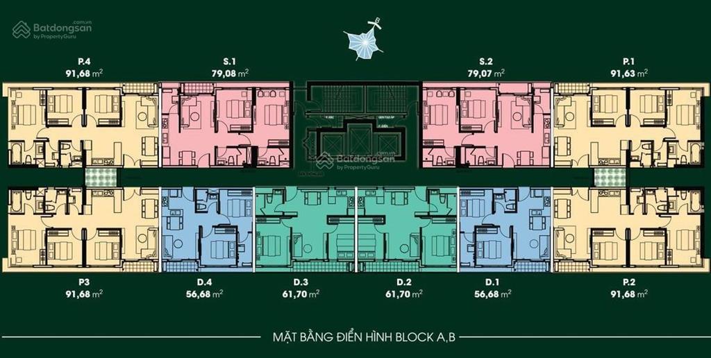 Chính chủ bán diamond lotus riverside 79m² 2pn 2wc, tầng cao, view võ văn kiệt, 6.35 tỷ tl
