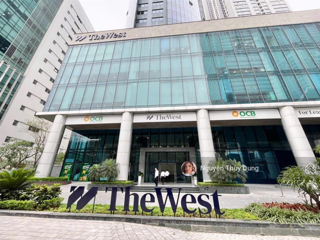 Bql toà nhà cho thuê văn phòng the west 265 cầu giấy, dt 929m2 có cắt nhỏ, giá chỉ từ 220k/m2/tháng
