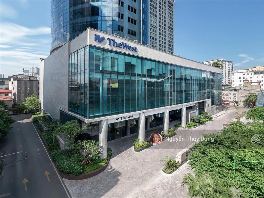 Bql toà nhà cho thuê văn phòng the west 265 cầu giấy, dt 929m2 có cắt nhỏ, giá chỉ từ 220k/m2/tháng