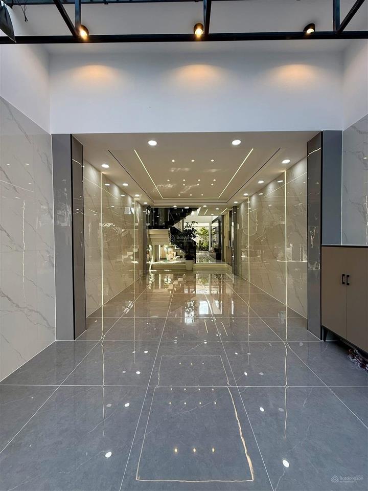 Sos sos  lên sóng siêu phẩm 4 tầng luxury thang máy 450kg, đường phan huy ích, phường 15  tb