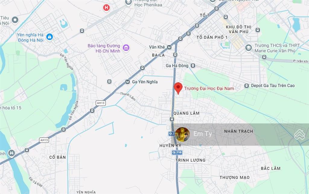 Chính chủ bán đất hà đôngđất đẹp đầu tưmặt ngõ ô tômặt tiền bề thếga hà đôngdt 58m2giá 8tỷ75