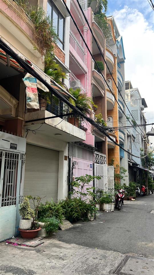 Bán nhà hẻm xe hơi 8m  quận 3 ngay lê văn sỹ  66m2  5 tầng  chỉ 8. x tỷ