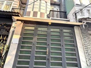 Nhà mặt tiền hẻm xe hơi matis thông 1 trục  phú thuận  3 lầu có sân thượng  dt 45m2  5.95 tỷ