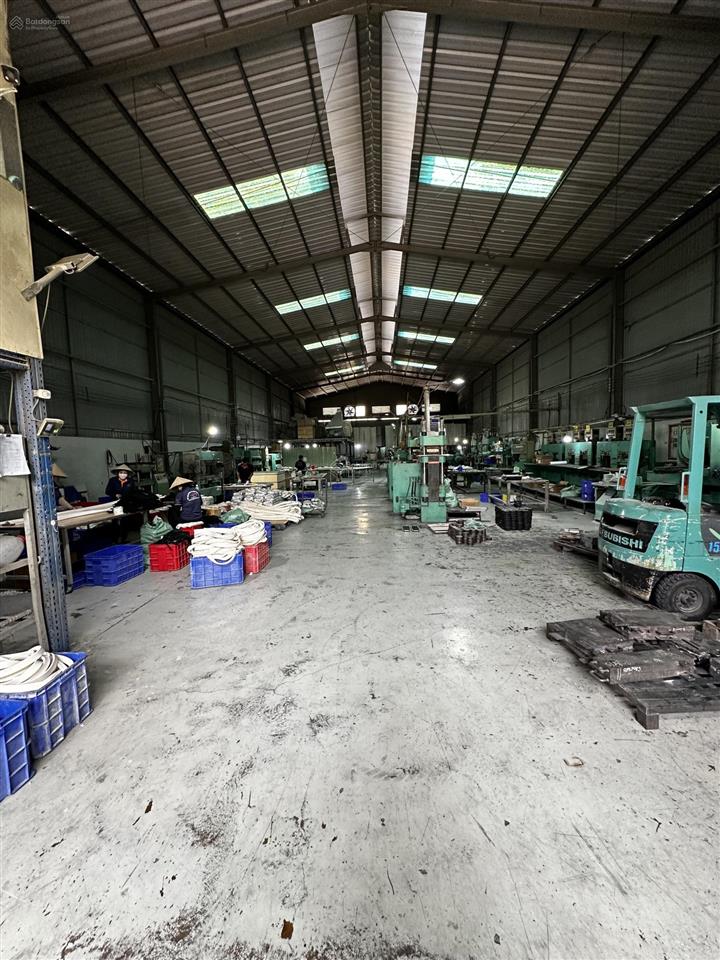 Bán kho, nhà xưởng tại đt 747b, p. tân khánh, hcm (p. thái hoà, tp. tân uyên) 1272 m2, 16x80met