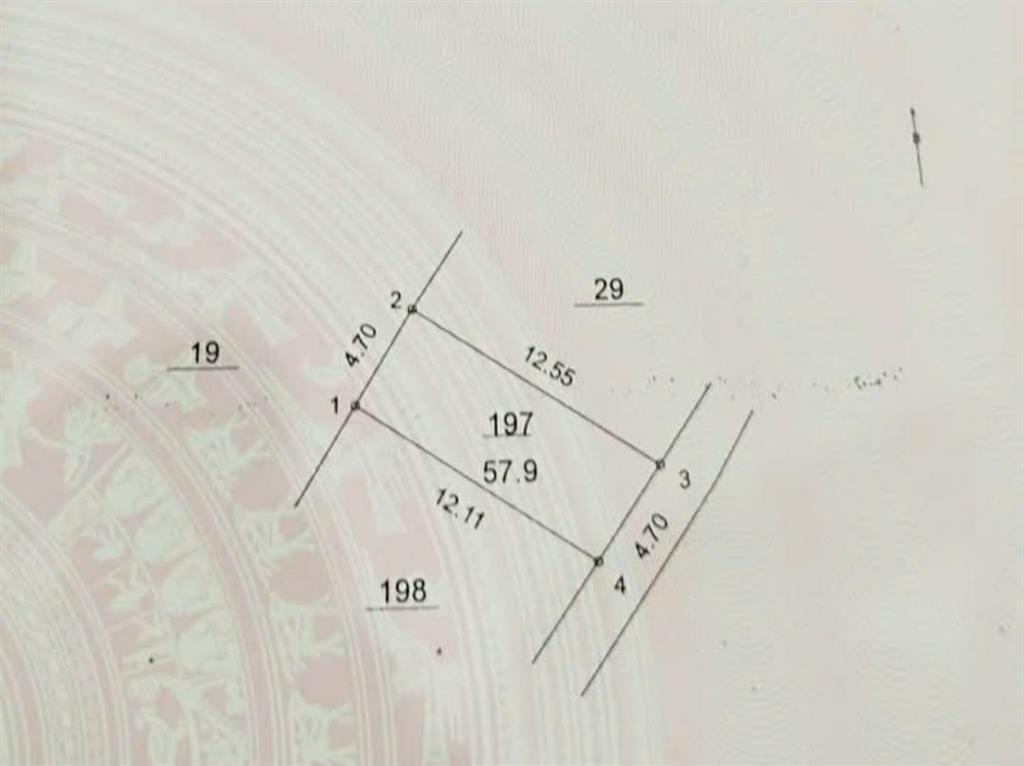 Bán đất Phú Mỹ, Biên Giang, DT58m2, MT4.7m, 2.95 tỷ Hà Đông