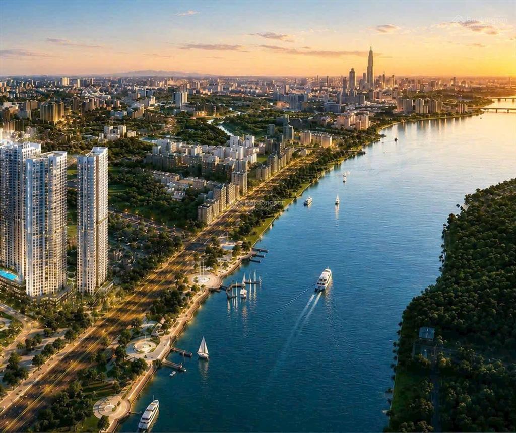 Căn hộ bến du thuyền đông bắc tp. hcm, nhà mặt sông  nghênh phong vượng khí. xứng tầm vị thế